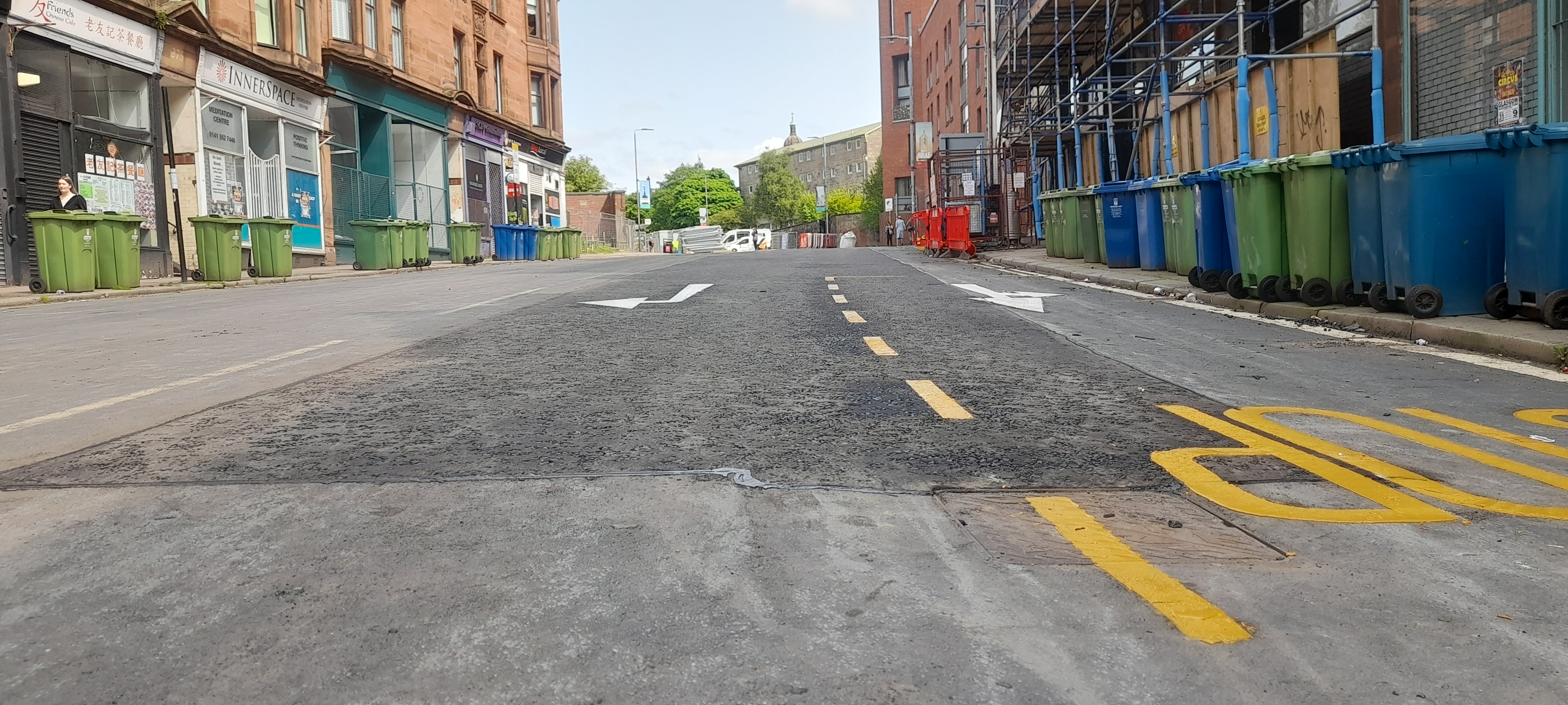 High Street in Glasgow reopened after months of water repairs